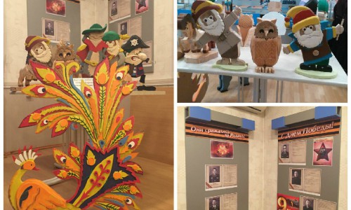 В кировском музее проходит выставка деревянных сказочных персонажей, сделанных капитаном полиции