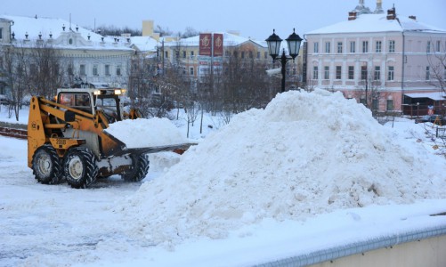 Карта: какие улицы в Кирове сегодня будут очищать от снега?