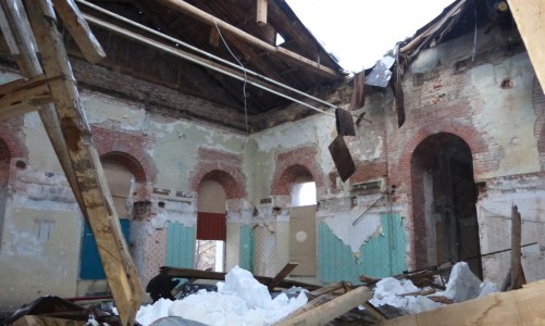 В Кирове в Спасском соборе рухнула крыша