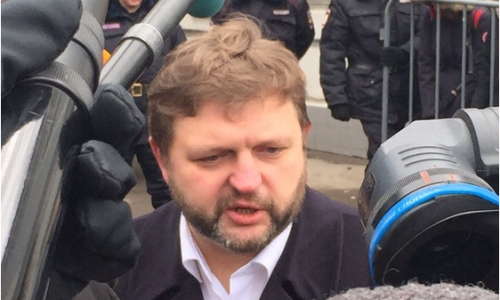 Никита Белых у гроба Бориса Немцова: «В любом случае это политическое убийство»