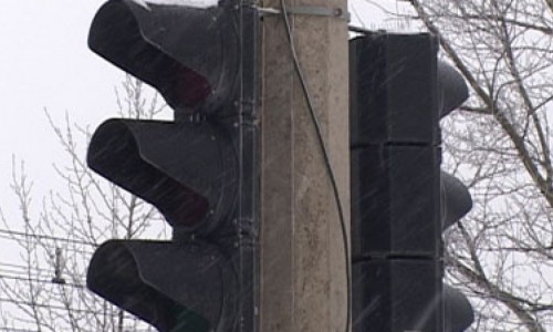 В Кирове погасли светофоры