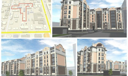 Вместо шести ветхих «деревяшек» в центре Кирова появится элитный жилой дом