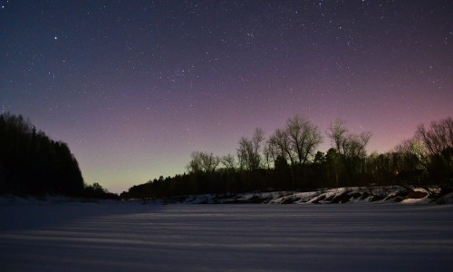 В Кировской области сфотографировали полярное сияние