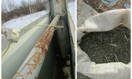 В Кировской области в конструкции рекламного щита нашли мешок с тремя килограммами марихуаны