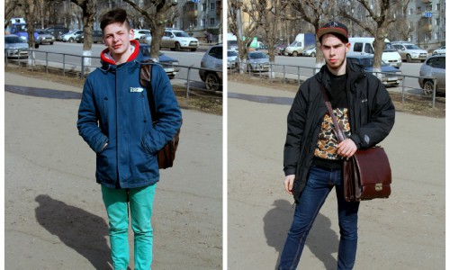 Мода улиц: что носят кировские студенты весной?
