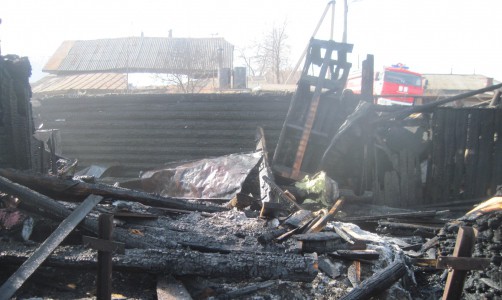 Из-за неработющей электропроводки в Кировской области полностью сгорели две квартиры