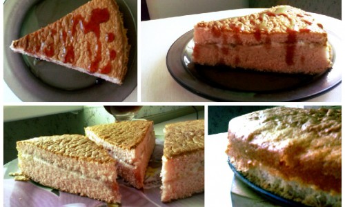 Кисельный тортик за полчаса