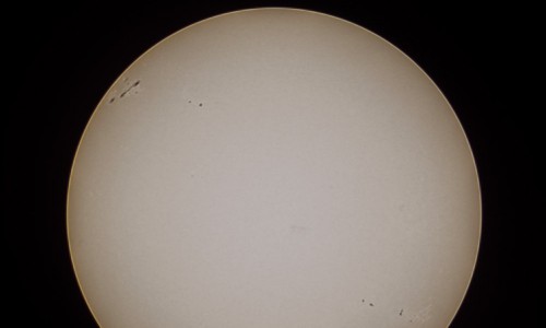 19 апреля кировчане будут наблюдать пятна на Солнце