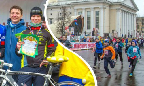 Спортивный выходной: в Кирове прошли легкоатлетическая эстафета и шоссейная велогонка