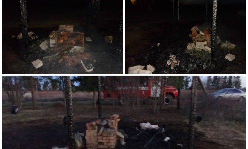 В Кировской области в пожаре сгорел мужчина