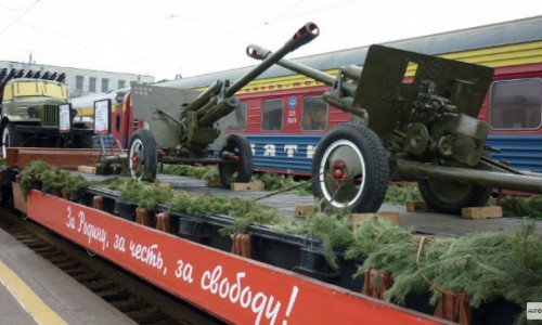 В честь прибытия «Поезда Победы» в Кирове будет дан салют