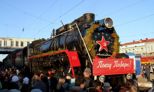 Фоторепортаж: в Киров прибыл "Поезд Победы"