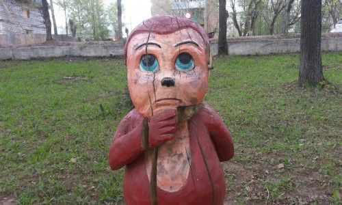 "Грустному Чебурашке" в Котельниче оторвали оба уха