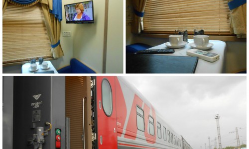 Фоторепортаж: кировчанам показали фирменные вагоны поезда "Вятка", где билет стоит от 17 тысяч рублей