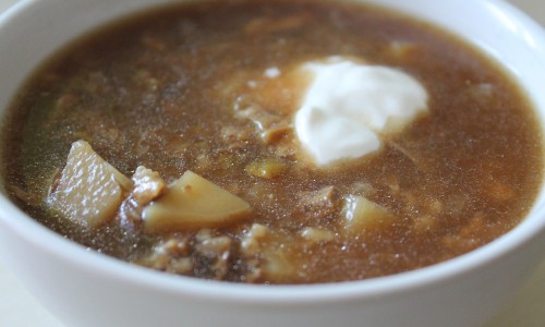 Готовим дома: похлебка из сухих грибов