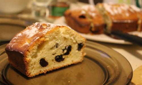 Готовим дома: творожный кекс с изюмом