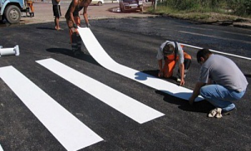 В Кирове будет нанесено более 33 тысяч квадратных метров дорожной разметки