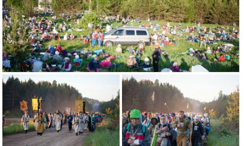 Во время Великорецкого крестного хода начали теряться дети и пожилые люди