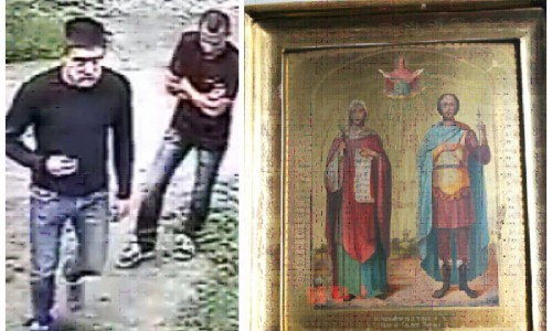В Кировской области двое неизвестных в соборе поставили свечки и украли икону