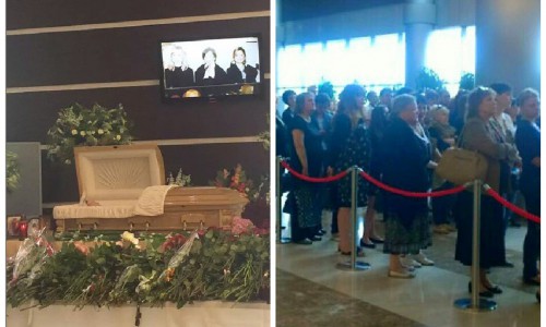 Церемония прощания с Жанной Фриске: перед «Крокус Сити Холл» выстроилась огромная очередь (ВИДЕО)