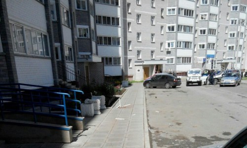 В Чистых прудах компания молодых людей танцевала на иномарке