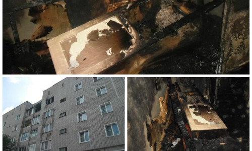 В Лянгасово сгорела квартира: причина возгорания - неосторожность при курении