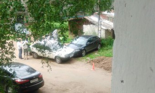 На Лепсе водитель на "девятке" въехал в "Ауди"