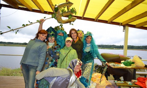 В Кировской области участники бонусной программы "Ростелекома" отметили День Нептуна