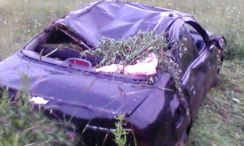 ДТП в Кировской области: в результате аварии крыша «Шевроле» сравнялась с багажником