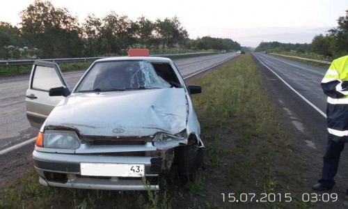 В Кирове сбили пешехода: от удара пострадавший пробил лобовое стекло и погиб