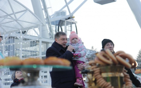 В Кирове состоялось техническое открытие нового колеса обозрения