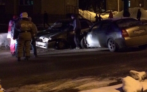 В Кирове пьяный водитель въехал в ВАЗ, за рулем которого был бесправник