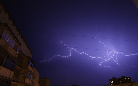 В Кировской области прошла первая в этом году гроза