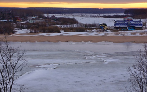 В Кирове и области вскрылась Вятка