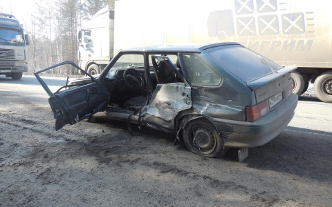 Очевидцы: «Перед въездом в Киров столкнулись семь машин»