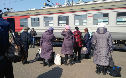 На вокзале эвакуировали пассажиров электрички Киров - Ежиха