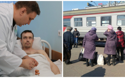 Что обсуждают в Кирове: пришивание кисти и эвакуация пассажиров электрички