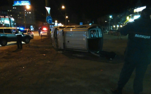 В Кирове перевернулся автомобиль ДПС: появилась новая информация