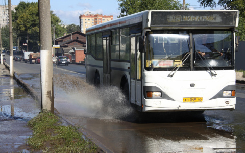 В Кирове могут измениться маршруты автобусов из-за половодья