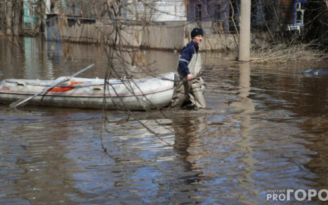 Половодье в Кирове: какие территории уже затоплены?