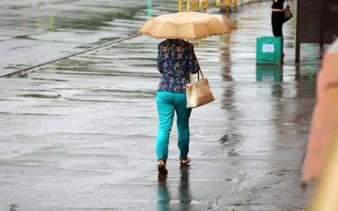 В Кирове ожидается сильный дождь, который будет идти до утра