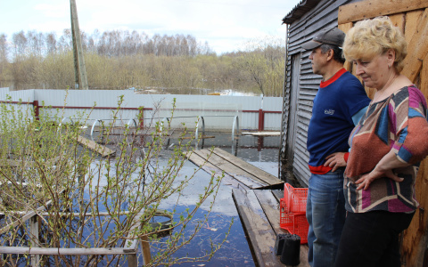 В Котельниче половодье достигло своего пика