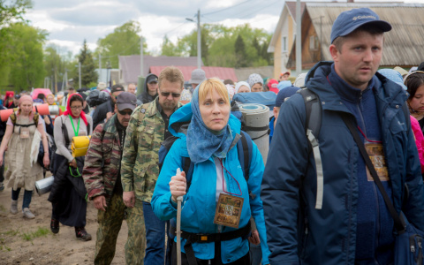 Великорецкий крестный ход -2017: паломники вышли из Макарья