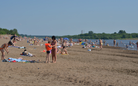 Открытие городского пляжа в Кирове снова перенесли