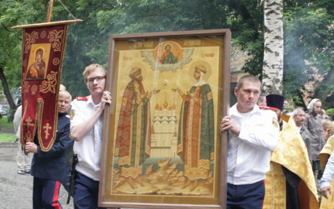 В Киров привезут мощи святых Петра и Февронии