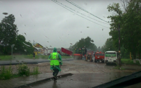 Ремонт дорог в Кирове приостановят на неделю