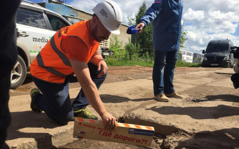 Кировские дорожники приспособились к сезону дождей