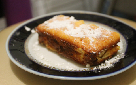 Полезный завтрак: творожная запеканка с апельсинами