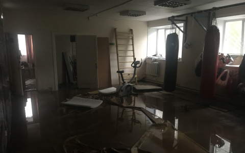В Кирове кипятком затопило детский спортивный клуб