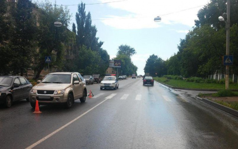 В Кирове водитель сбил детей, идущих по переходу
